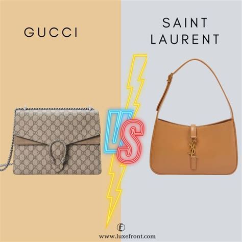 ysl vs gucci bags|YSL vs Gucci handbags.